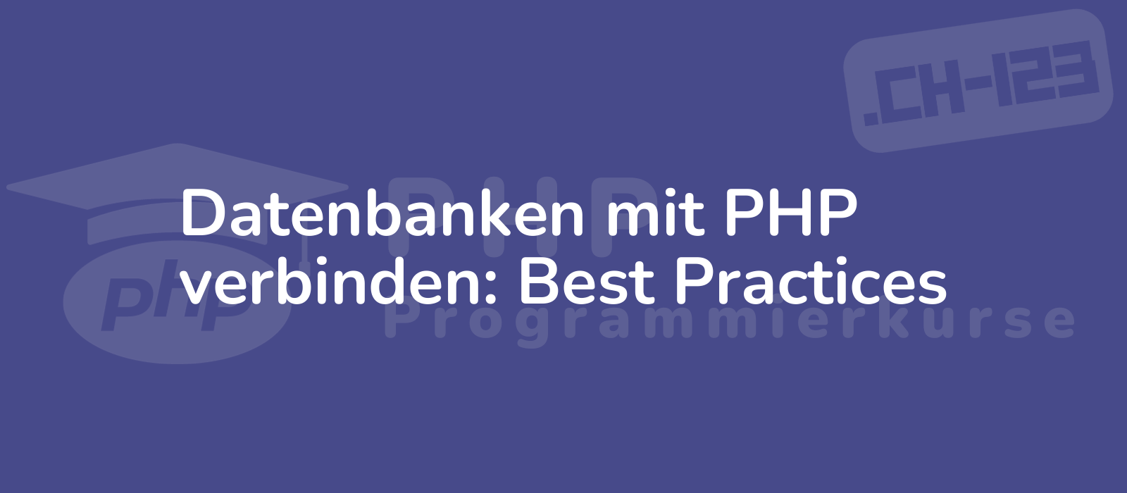 professional developer connecting php with databases demonstrating best practices against a clean coding background 4k informative